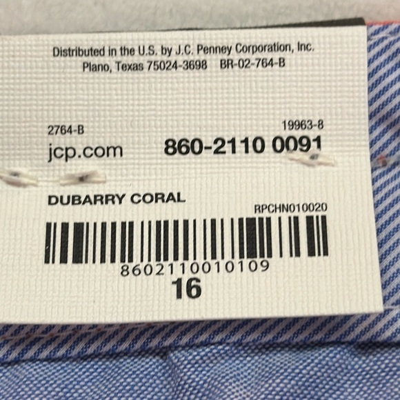 Stylus Dubarry Coral Chino Straight Leg Pant Cotton/Spandex Size 16 NWT - Picture 5 of 11